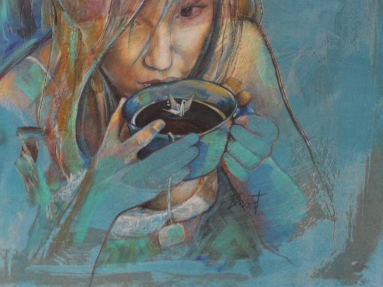 Original Contemporary Women Mixed Media by Nancy Bossert