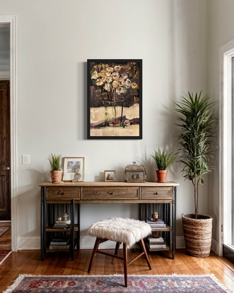 Original Contemporary Fantasy Painting by Nancy Bossert