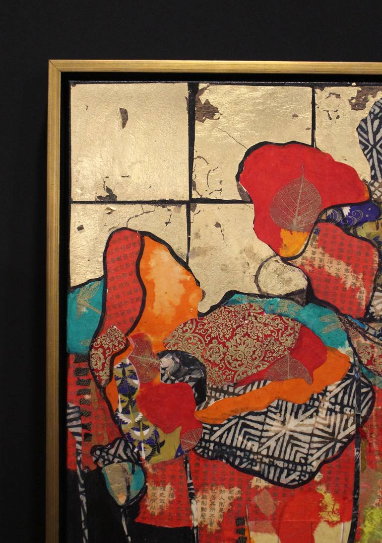 Original Conceptual Botanic Painting by Nancy Bossert