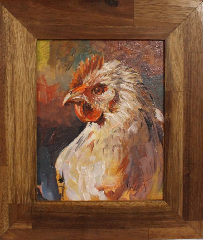 Original Classicism Animal Painting by Nancy Bossert