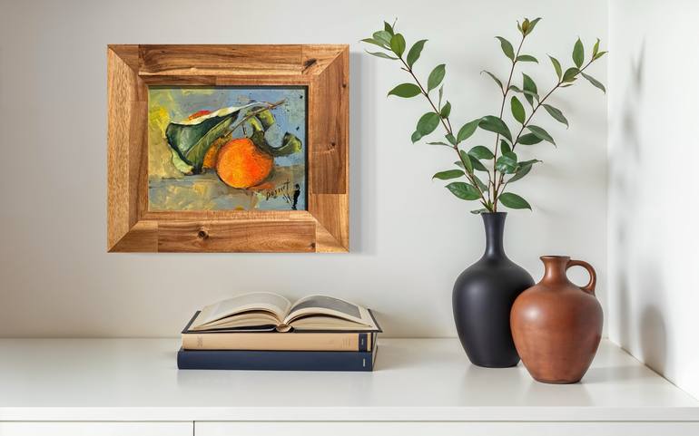 Original Abstract Expressionism Still Life Painting by Nancy Bossert