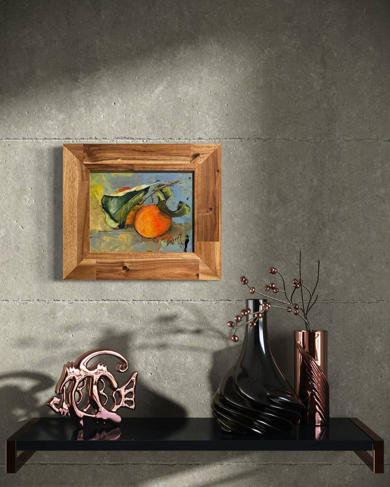 Original Abstract Expressionism Still Life Painting by Nancy Bossert