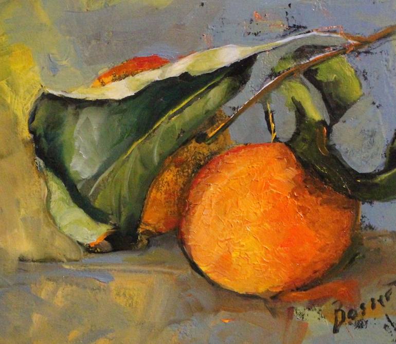 Original Abstract Expressionism Still Life Painting by Nancy Bossert