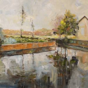 Germany Path, oil, 2026