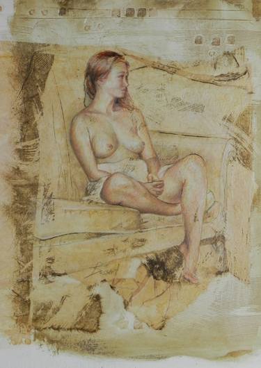 Original Figurative Nude Paintings by Nancy Bossert