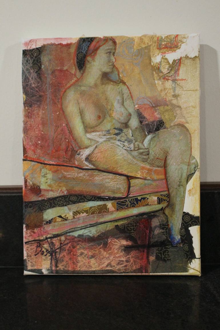 Original Nude Painting by Nancy Bossert