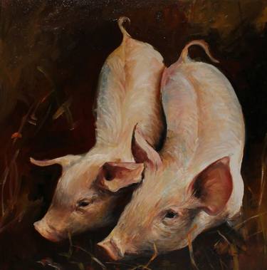 Original Animal Paintings by Nancy Bossert