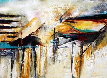 Original Abstract Expressionism Abstract Paintings by lakshmi prakash