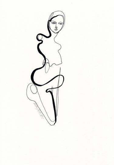 Original Nude Drawings by Holly Sharpe