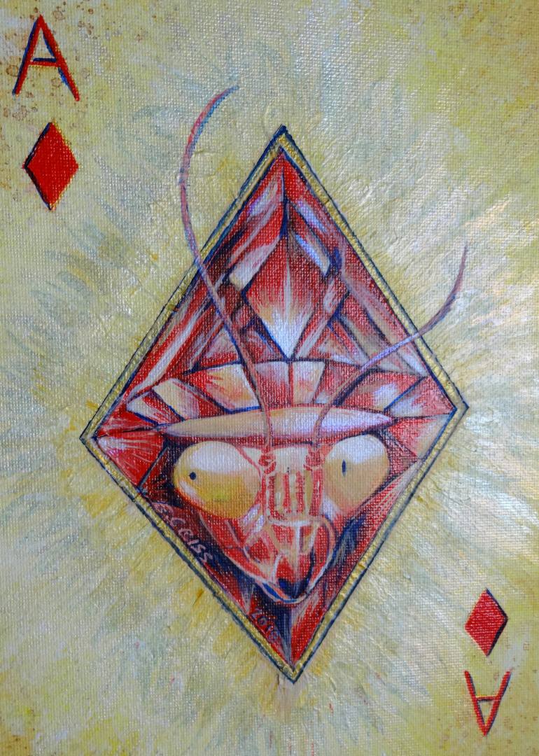 Original Cubism Pop Culture/Celebrity Painting by Elizabeth Criss