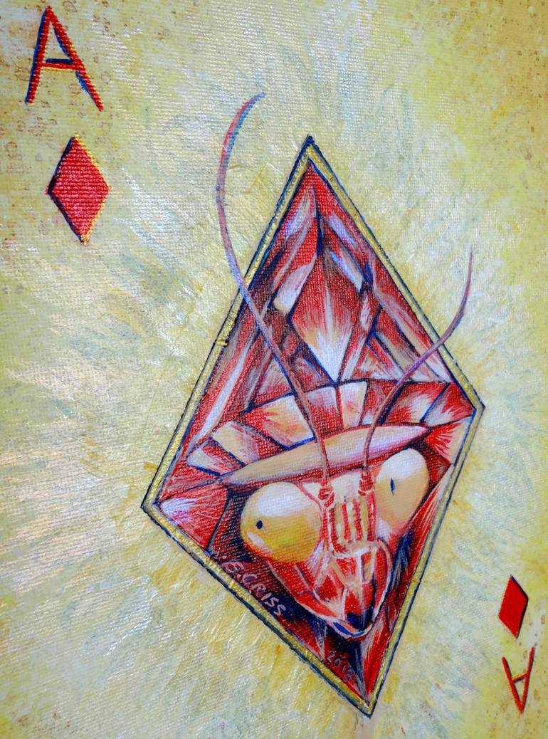 Original Cubism Pop Culture/Celebrity Painting by Elizabeth Criss