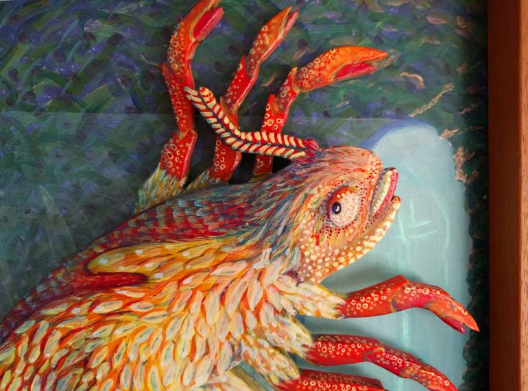 Original Expressionism Fantasy Painting by Elizabeth Criss