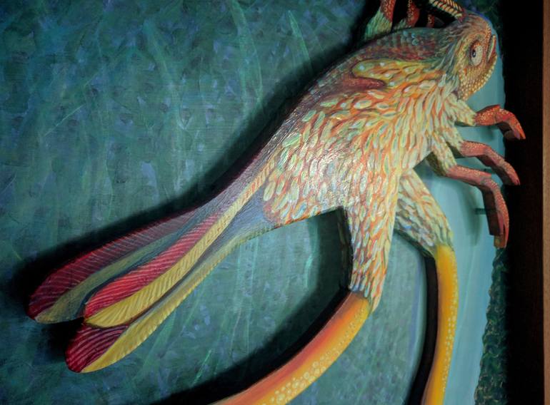 Original Expressionism Fantasy Painting by Elizabeth Criss