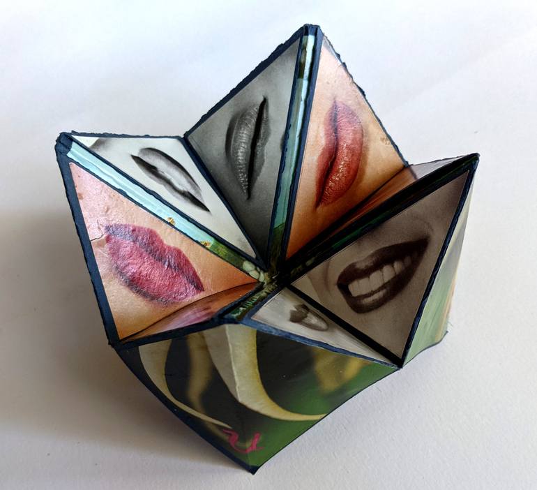 Original Conceptual Love Collage by Elizabeth Criss