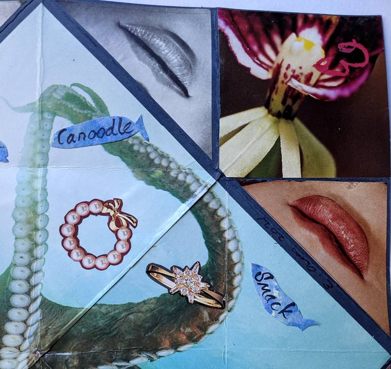 Original Conceptual Love Collage by Elizabeth Criss