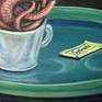 Platter, Mug, and Splenda detail