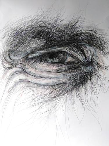 Original Figurative Portrait Drawings by Ioana Palamar