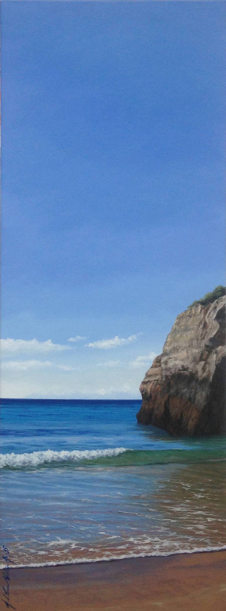 Original Realism Seascape Painting by Jose Luis Cerra Wollstein