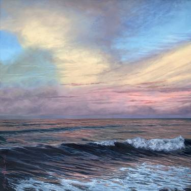 Original Realism Seascape Paintings by Jose Luis Cerra Wollstein