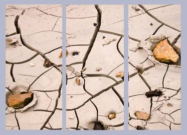 Abstract Mud Triptych thumb