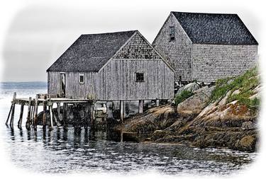 Peggys Cove Fishing Sheds - Limited Edition 1 of 25 thumb