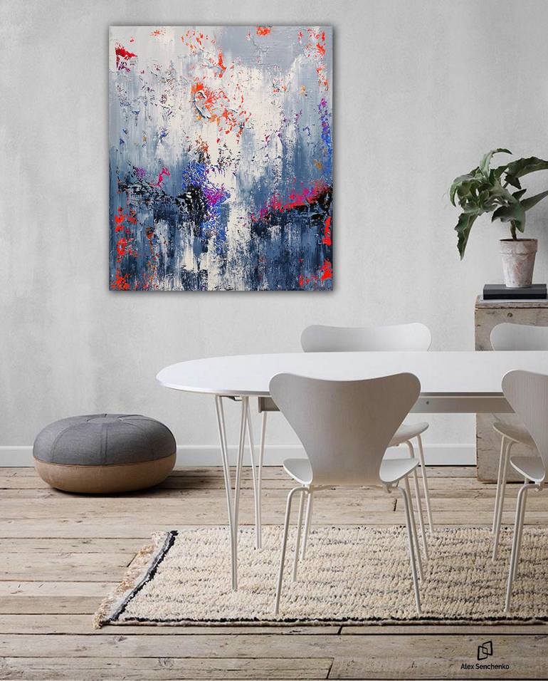 Original Abstract Painting by Alex Senchenko