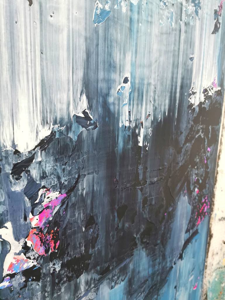 Original Abstract Expressionism Abstract Painting by Alex Senchenko