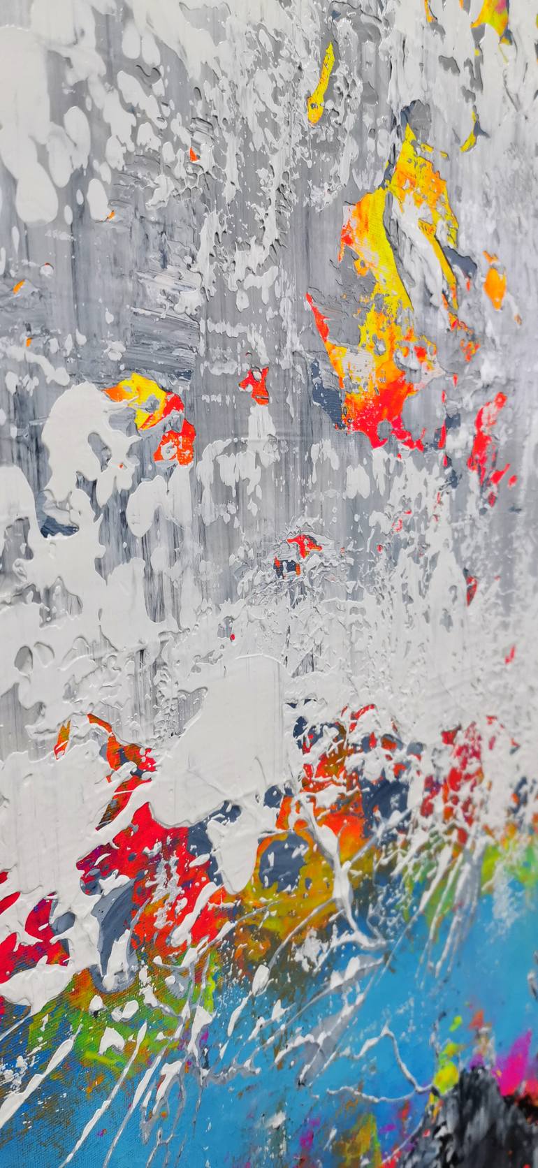 Original Abstract Expressionism Abstract Painting by Alex Senchenko