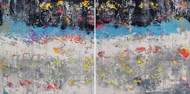 Original Abstract Expressionism Abstract Paintings by Alex Senchenko