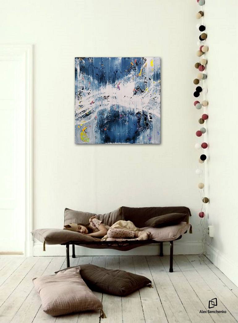 Original Abstract Painting by Alex Senchenko