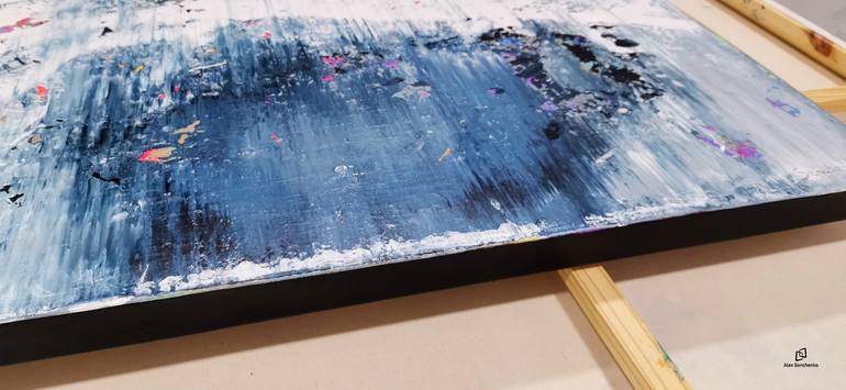 Original Abstract Expressionism Abstract Painting by Alex Senchenko