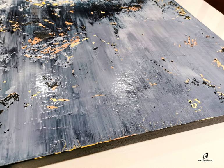 Original Abstract Expressionism Abstract Painting by Alex Senchenko