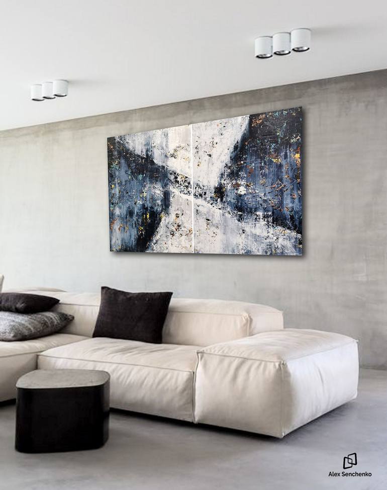 Original Abstract Painting by Alex Senchenko