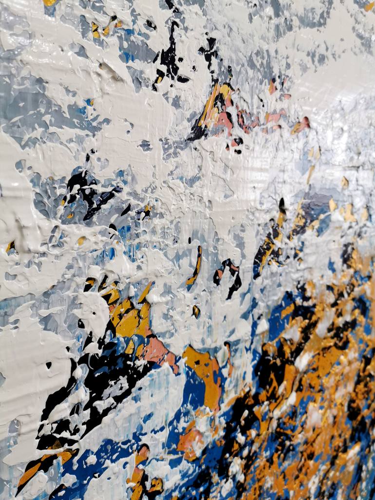 Original Abstract Expressionism Abstract Painting by Alex Senchenko