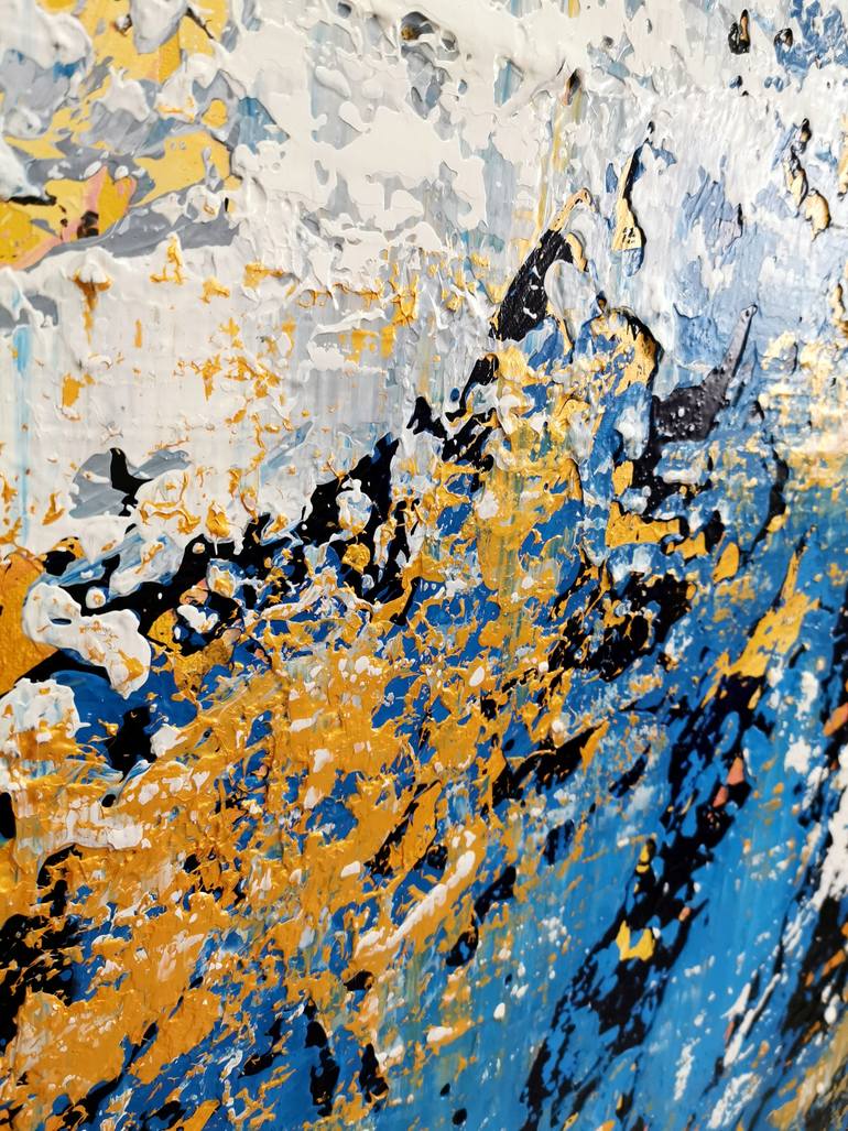 Original Abstract Expressionism Abstract Painting by Alex Senchenko