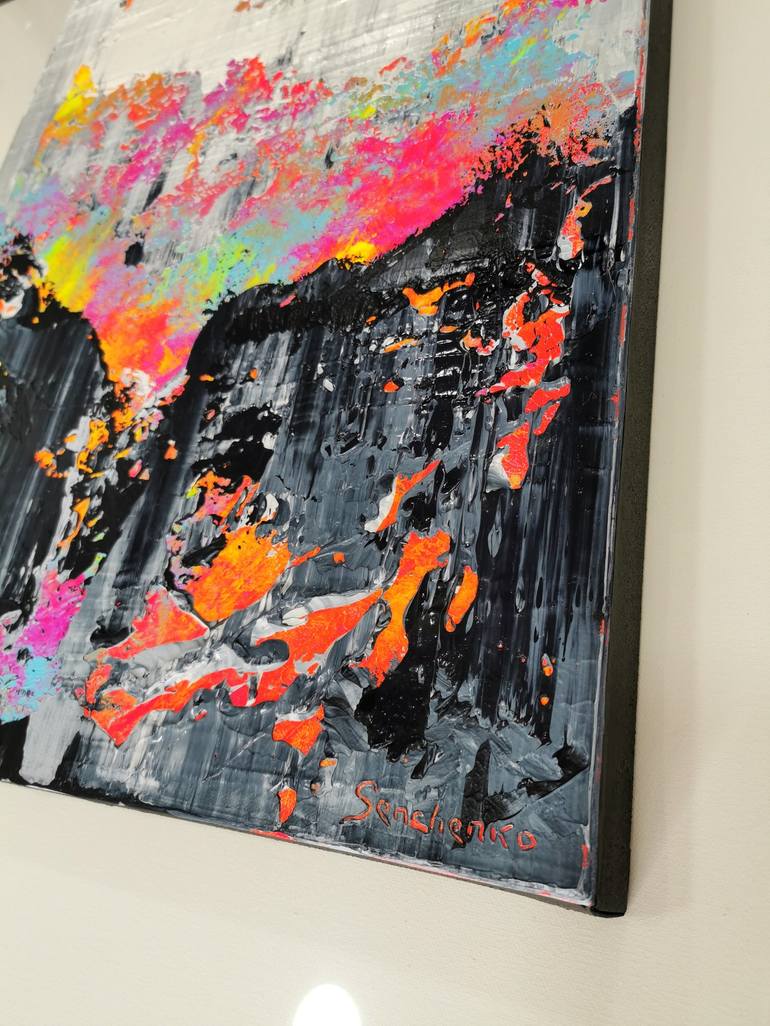 Original Abstract Painting by Alex Senchenko