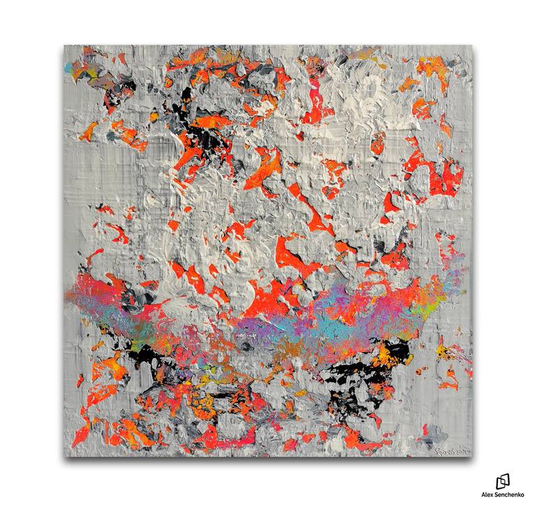 Original Abstract Painting by Alex Senchenko
