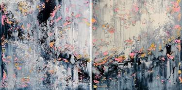 Original Abstract Expressionism Abstract Paintings by Alex Senchenko