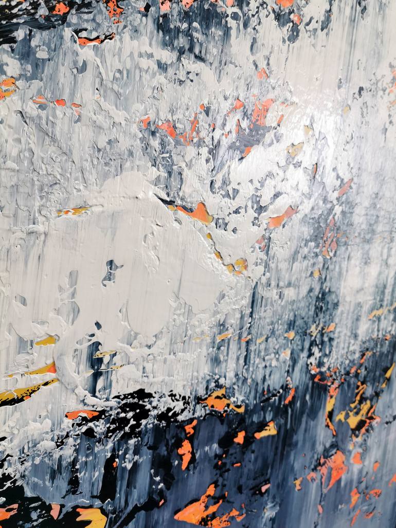 Original Abstract Expressionism Abstract Painting by Alex Senchenko