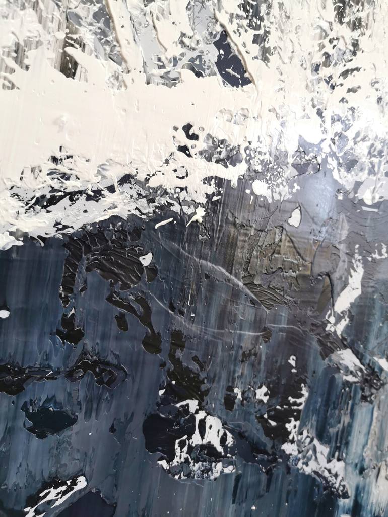 Original Abstract Expressionism Abstract Painting by Alex Senchenko