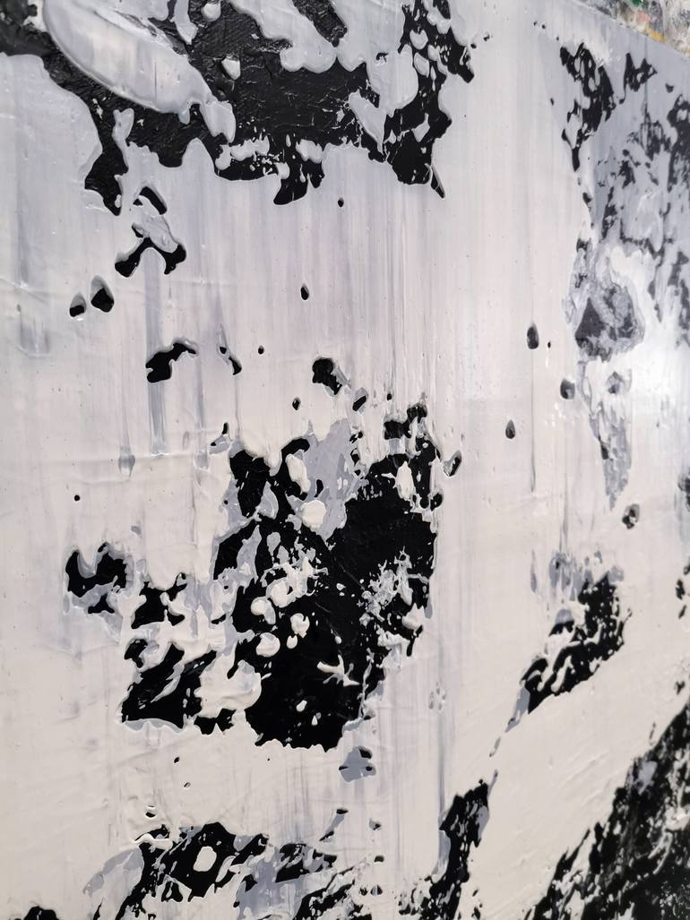 Original Abstract Expressionism Abstract Painting by Alex Senchenko