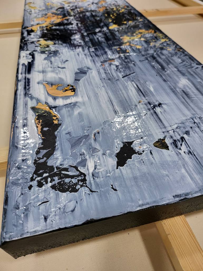 Original Abstract Expressionism Abstract Painting by Alex Senchenko