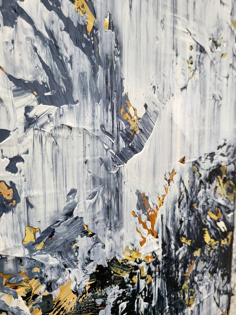 Original Abstract Expressionism Abstract Painting by Alex Senchenko