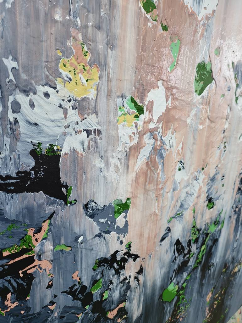 Original Abstract Expressionism Abstract Painting by Alex Senchenko