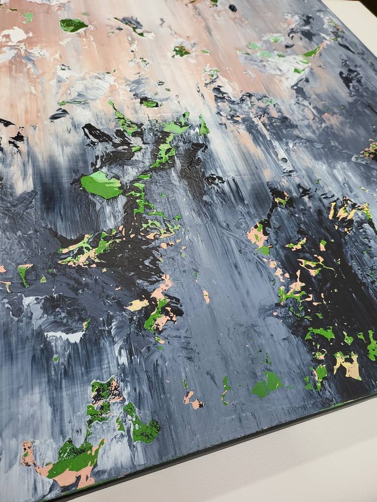 Original Abstract Expressionism Abstract Painting by Alex Senchenko