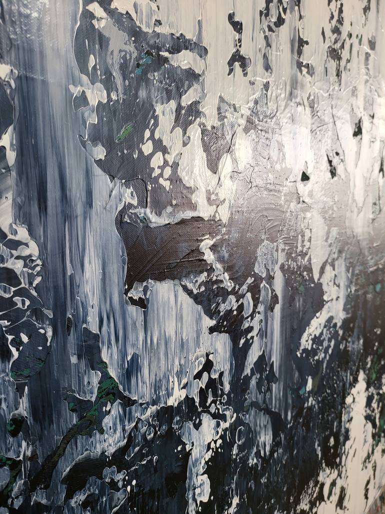 Original Abstract Expressionism Abstract Painting by Alex Senchenko