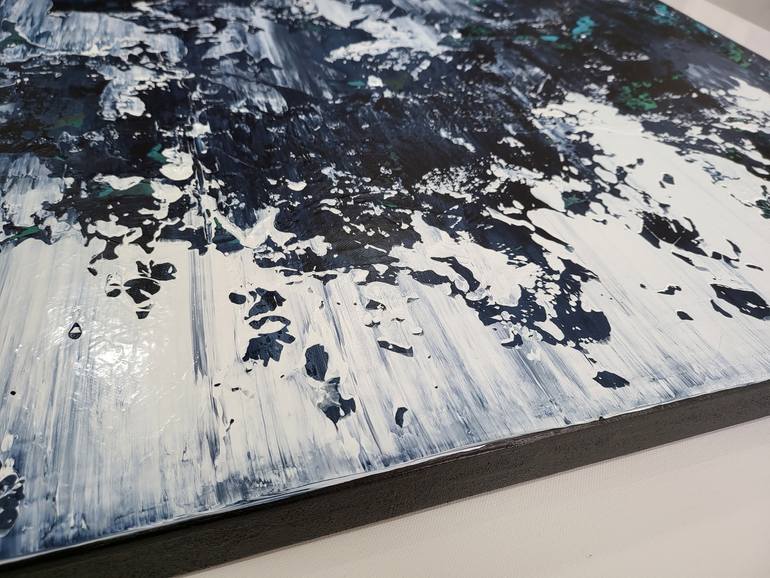 Original Abstract Expressionism Abstract Painting by Alex Senchenko