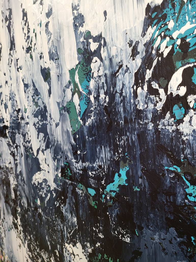 Original Abstract Expressionism Abstract Painting by Alex Senchenko