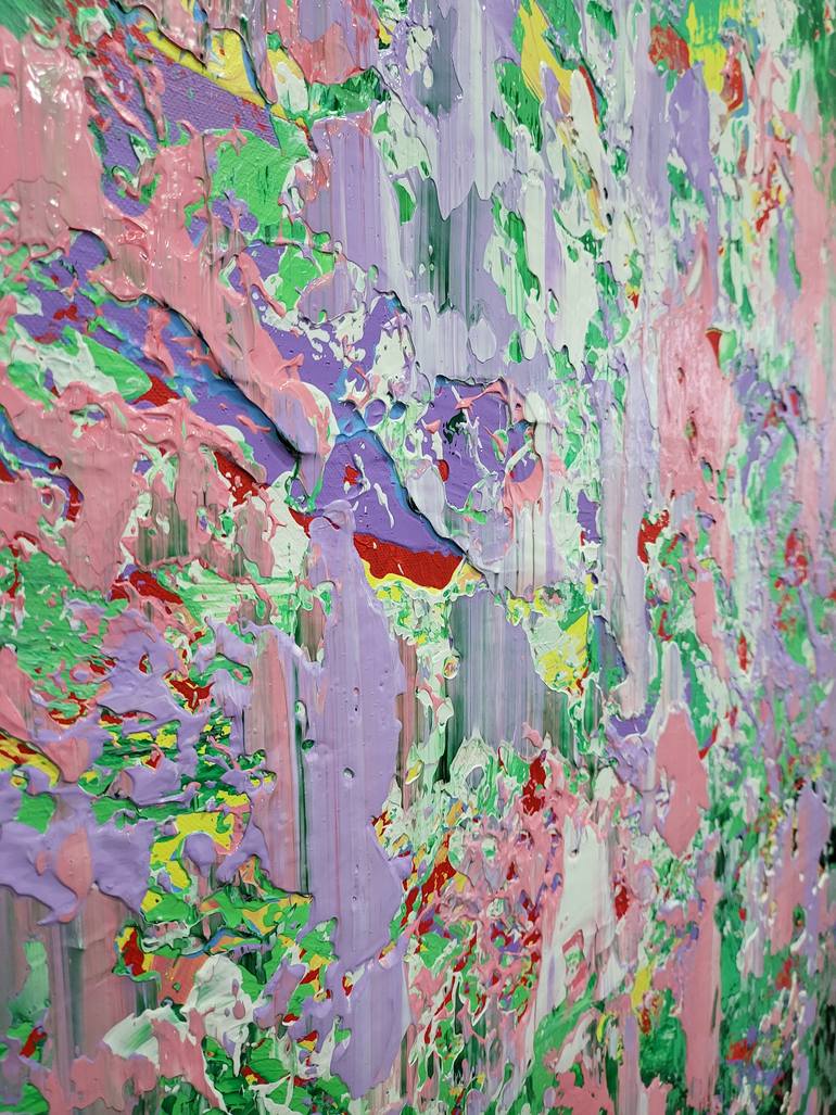 Original Abstract Expressionism Abstract Painting by Alex Senchenko