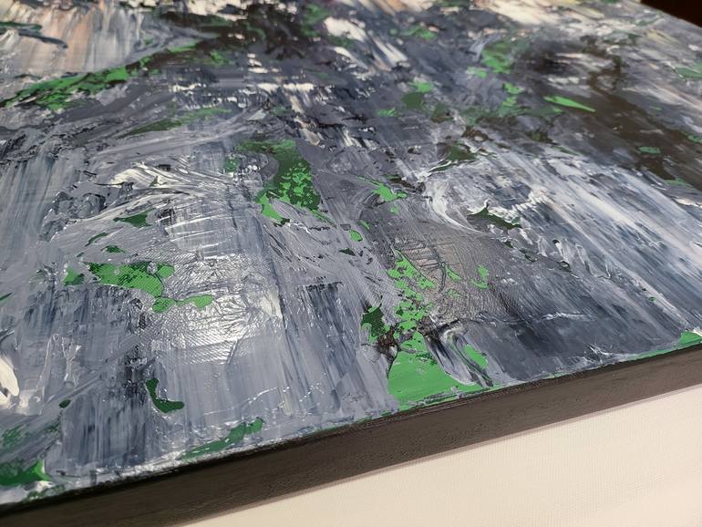 Original Abstract Expressionism Abstract Painting by Alex Senchenko